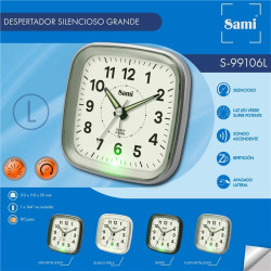 DESPERTADOR SAMI COLORES SURTIDOS