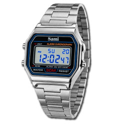 RELOJ PULSERA SAMI VINTAGE LDC WR30M PLATA
