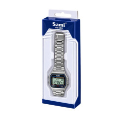RELOJ PULSERA SAMI VINTAGE LDC WR30M PLATA