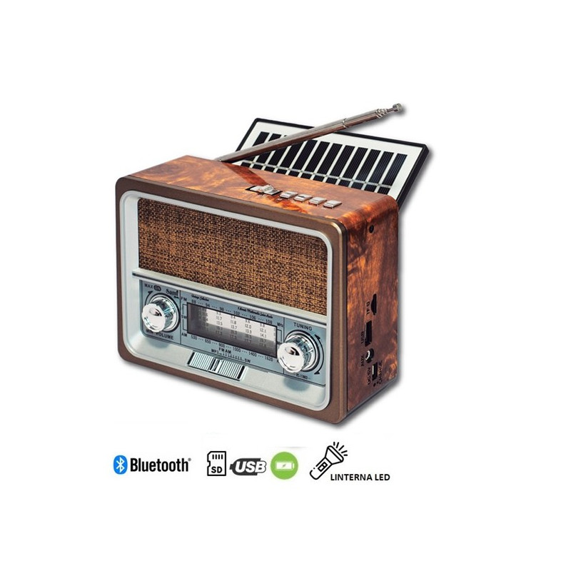 Radio Sami 8 Bandas Panel Solar