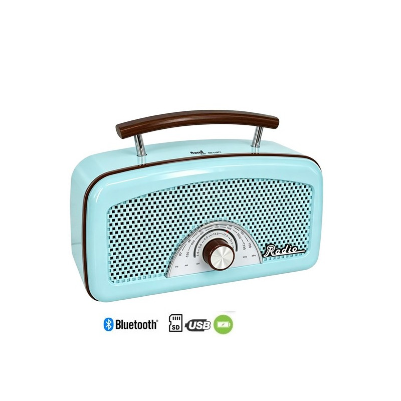 Radio Sami 3 Bandas Vintage Celeste