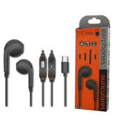 Auricular Sami Tipo C con Micro Negro