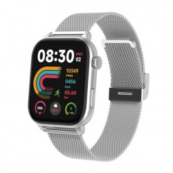 Smartwatch DCU Milan GPS Plata