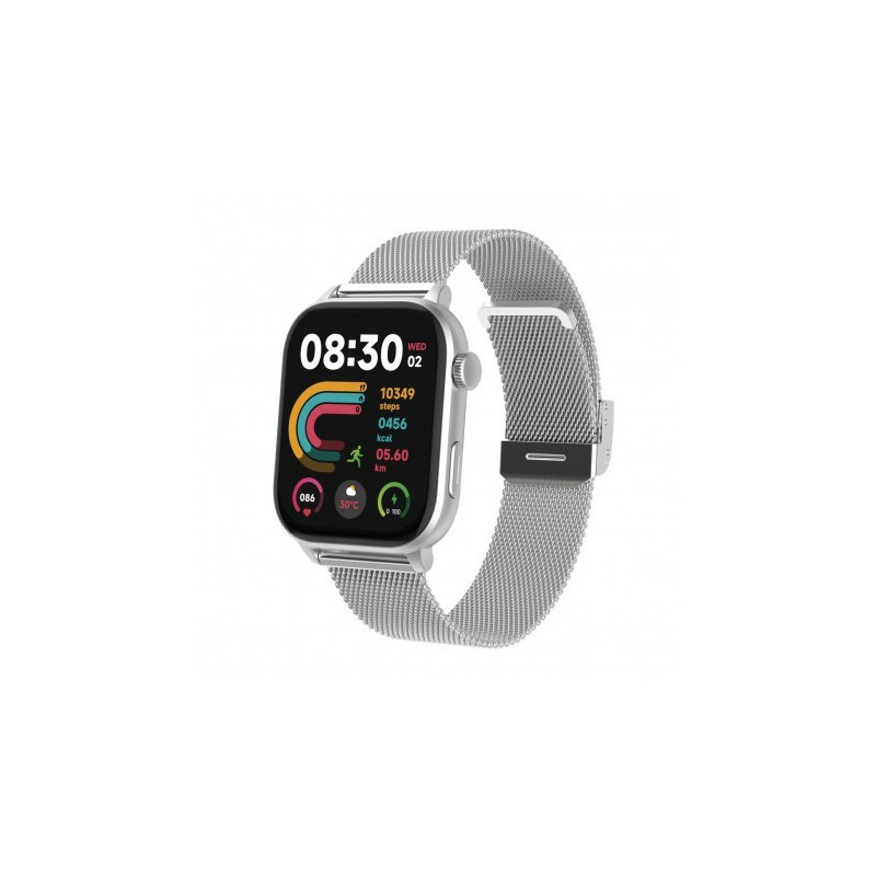 Smartwatch DCU Milan GPS Plata