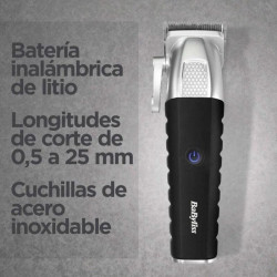 CORTAPELOS BABYLISS RECARGABLE LITHIUM POWER