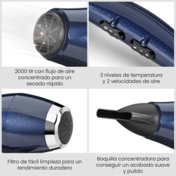 SECADOR BABYLISS SAPPHIRE 2100W.