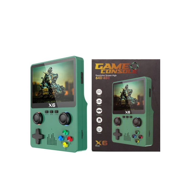 Consola de Juegos M2TEC X6 Verde