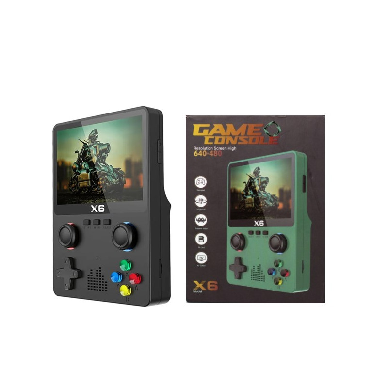Consola de Juegos M2TEC X6 Negra