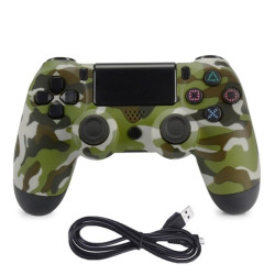 Mando M2TEC Inalámbrico PS4 Camuflaje Verde