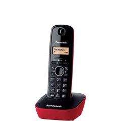 Telefóno Panasonic Inalámbrico Rojo