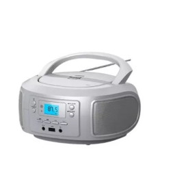 Radio CD Sami Portátil con USB Blanco