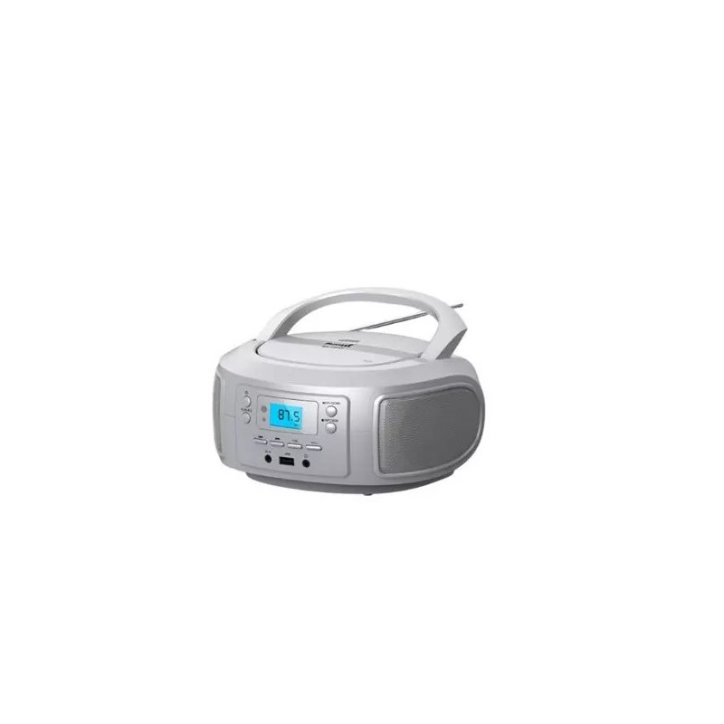 Radio CD Sami Portátil con USB Blanco