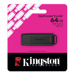 PENDRIVE KINGSTON DTXG2 EXODIA 64GB USB 3.2