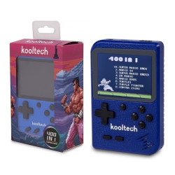 CONSOLA DE JUEGOS KOOLTECH 400 EN 1 AZUL