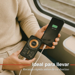 POWER BANK GRUNDIG TRANSPARENTE  5000 mAh