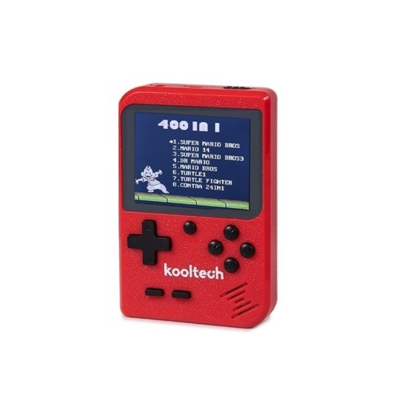 Consola de Juegos Kooltech 400 en 1 Rojo