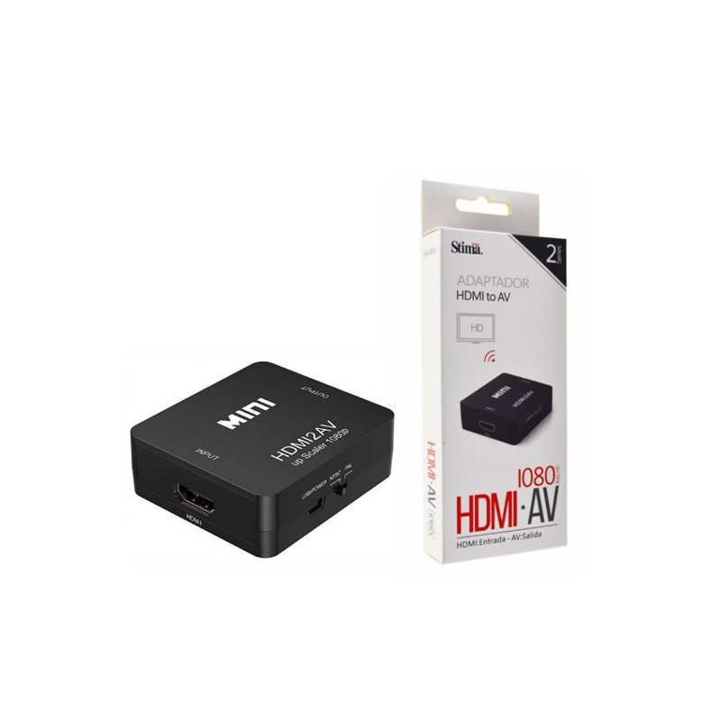 Adaptador Stima HDMI A AV RCA Serie 2