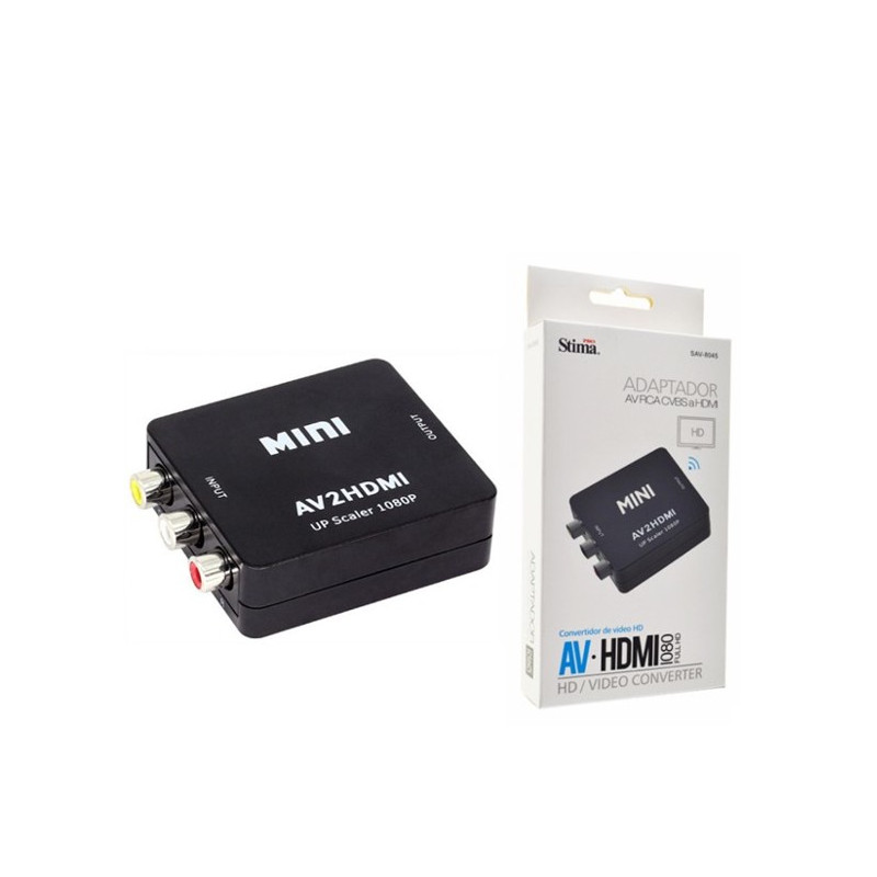 Conversor Stima AV RCA Cvbs A HDMI