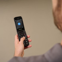 TELÉFONO MÓVIL 4G PANASONIC USO FÁCIL ROJO