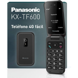 TELÉFONO MÓVIL 4G PANASONIC USO FÁCIL NEGRO